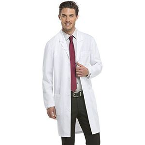 Dickies Unisex Medische Lab Coat, Kleur: wit, S