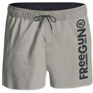 FREEGUN Comfortabele zwembroek voor heren, zwemshorts, strand, sneldrogend en perfecte pasvorm, maat L, 16 stuks, L