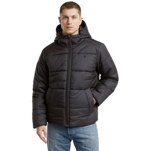 G-Star RAW Gewatteerde hooded buffer, zwart (dk black D25452-B958-6484), L