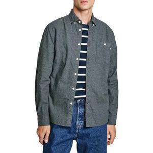 Pepe Jeans - PM308719 - Overhemd - Grijs - Katoen - Lange Mouwen