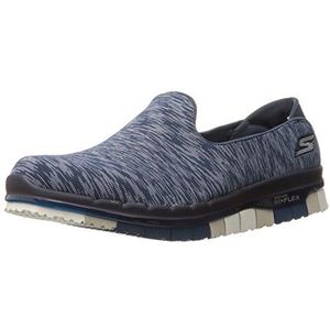 Skechers Go Flex-Ability wandelschoen voor dames, Blauwe Nvy, 37.5 EU