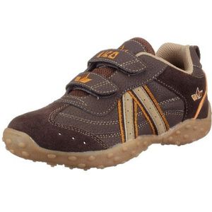 LICO Sonny V 530072, uniseks sneakers voor kinderen, bruin, beige oranje., 31 EU