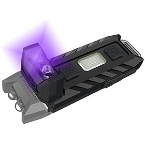 Nitecore THUMB UV - 45 lumen, via USB oplaadbaar, lampkop verstelbaar, uv-licht