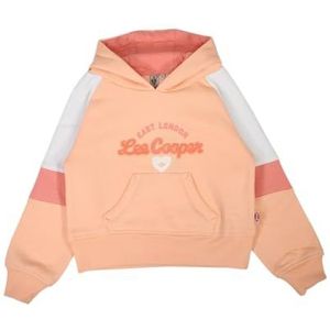 Lee Cooper, Hoodie, meisjes, roze, maat 4A - LC12210 SW S2-4A, Roze, 4 Jaren