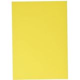kangaro - Gekleurd papier geel DIN A4-160g/m² FSC mix 50 stuks - briefpapier knutselpapier DIY K-0039-025 29,7 x 21 x 1