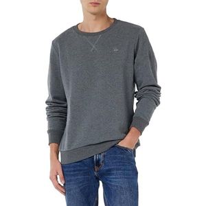 boundry Heren sweatshirt van organisch katoen 36623372-BO02, grijs melange, M, grijs melange, M