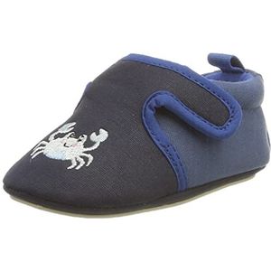 Sterntaler Unisex baby kruipschoen slippers, marineblauw, 19/20 EU