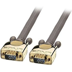 LINDY 37825 Gold VGA-kabel M/M 20m