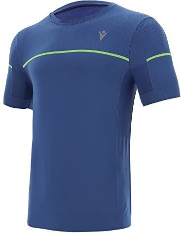 Macron - Run Chinook SCB Max - T-shirt - Marineblauw - Heren - Seamless