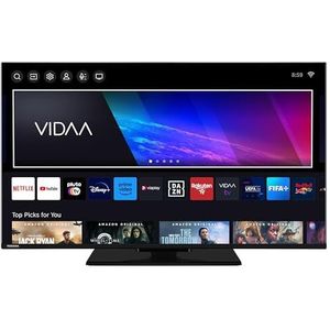 Toshiba VIDAA 43UV3463DAW - LED-tv - 43 inch - 4K UHD - HDR - Dolby Vision - Triple Tuner - Bluetooth - Dolby Audio