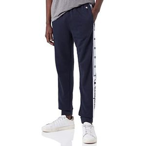 Champion Legacy American Tape Heavy Powerblend Terry Elastic Cuff broek voor heren, Navy Blauw, S