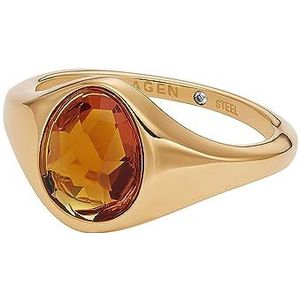 Skagen Sea Glass Honingglas Middenfocale Ring voor Dames, SKJ17407109