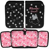 Paso Minnie Mouse Uitbreidbaar pennenetui zonder accessoires in Peas, zwart, etui