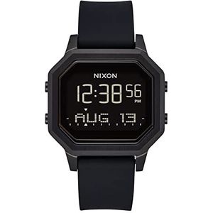 Nixon Digitaal Japans automatisch uurwerk horloge met kunststof armband A1211-001-00