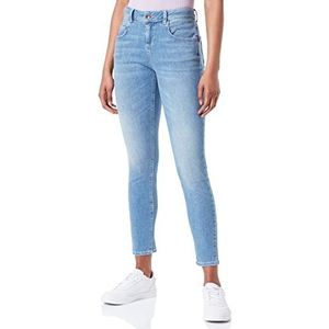Timezone Dames Slim FlorenceTZ, Sonic Blue Wash, 28W x 28L