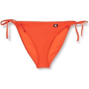 CALVIN KLEIN Vrouwen STRING SIDE TIE String Side Tie, Rood (Flaming Chili), 2XL, Rood (Flaming Chili), XXL