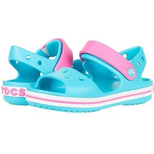 Crocs uniseks-kind Crocband Sandal Kids Sandalen, Digital Aqua, 23/24 EU