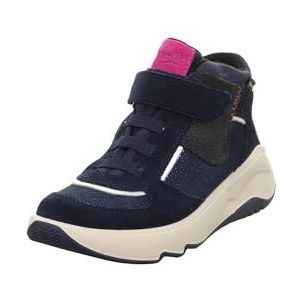 Superfit Mädchen MELODY leicht gefütterte Gore-Tex Sneaker, BLAU/PINK 8010