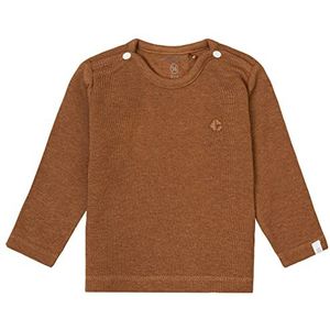 Noppies Baby Longsleeve Natal met Biologisch Katoen Bruin