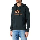 Alpha Industries - Basic Hoodie - Groen - Katoen/Polyester