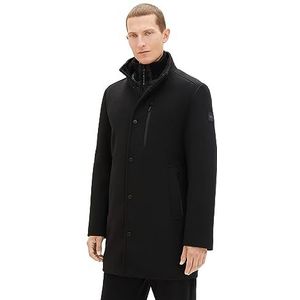 TOM TAILOR Wollen jas voor heren, 29999 - Black, XL