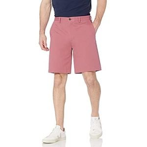 Amazon Essentials Men's Korte broek met binnenbeenlengte van 23 cm en klassieke pasvorm, Roze, 29