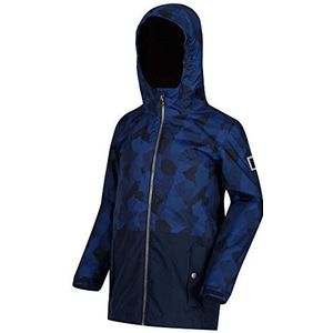 Regatta Kids 'Selwyn' Waterdichte Gedrukte Hooded Jas Geïsoleerd
