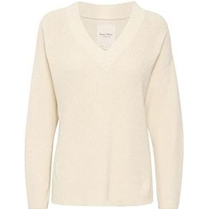 Part Two ReilaPW PU-pullover, whitecap-grijs, medium dames