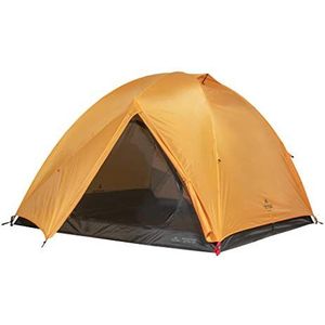 TETON Sports Mountain Ultra Tent; 3 Persoon Backpacken Dome Tent voor Camping; Geel (2007YL)