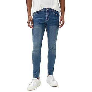 Koton Justin Super Skinny Fit Jeans voor heren, Licht Indigo (600), 30W / 32L