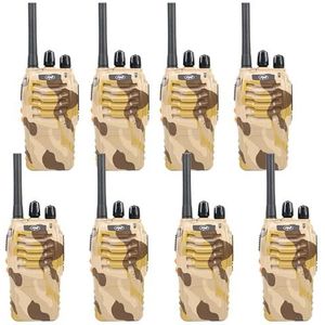Verpakking met 8 draagbare radiozenders PNI PMR R40 Camo