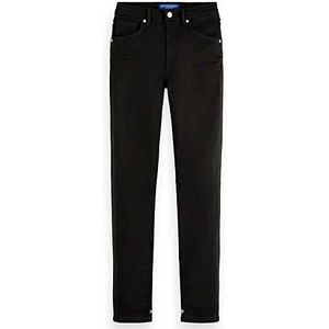 Scotch & Soda Dames Seasonal Essentials Skin Skinny Jeans - Stay Black, Stay Black 1362, 27W / 32L