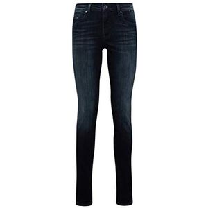 Mavi Adriana Skinny Jeans voor dames, Blauw (Deep Foggy Glam 29246), 26W / 34L