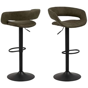 AC Design Furniture Jack barkruk, olijfgroen, H: 104 x B: 54,5 x D: 48,5 cm