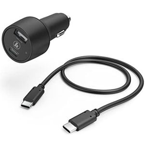 Hama All.Cig, USB-C, USB-A, PD/Qualcomm®, 30 W, USB-C-kabel, 1 m, nr