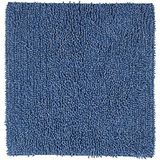 Sealskin badmat, antislip, absorberend, gemengd weefsel, 60 x 60 x 2,5 cm, katoen, blauw