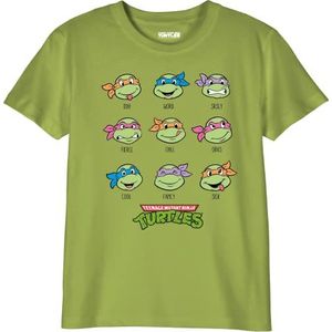 Tortues Ninja BOTMNTDTS001 T-shirt, groen, 14 jaar, Groen, 14 Jaren