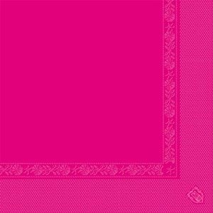 Servetten Ecolabel 2 Ply 18 Gsm 39X39 Cm Fuchsia Tissue - 1600 Eenheden