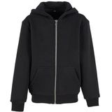 Build Your Brand Fluffy Sweatshirt Met Rits