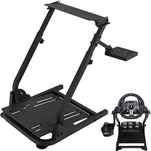 Happybuy VEVOR G29 Racing Stuurwiel Stand G920 Racing Wielstandaard geschikt voor Logitech G27/G25/G29 Gaming Wielstandaard, Wielpedalen NIET inbegrepen