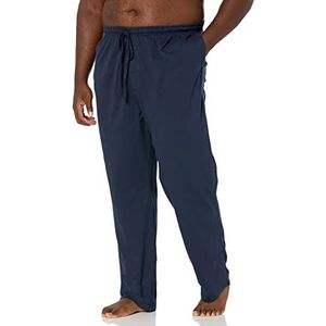 Amazon Essentials Gebreide pyjamabroek voor heren, marineblauw, medium