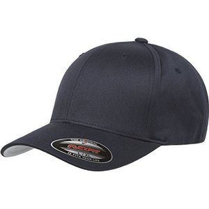 Flex fit Flexfit Athletic Baseball getailleerd Cap voor heren, Donkere marine, L/XL