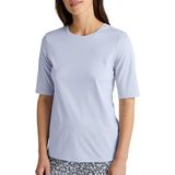 Calida - Favourites - Slaapshirt - Harmony Blauw - Korte Mouwen