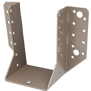 Alberts 300258 DURAVIS® balkdrager | type A | parelbeige dubbelzijdige coating RAL 1035 | vrije breedte 80 mm | hoogte 120 mm