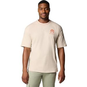 Columbia - Landroamer - T-shirt - Dark Stone - Katoen - Normale Pasvorm