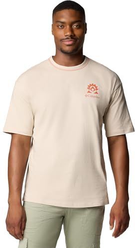 Columbia - Landroamer - T-shirt - Dark Stone - Katoen - Normale Pasvorm