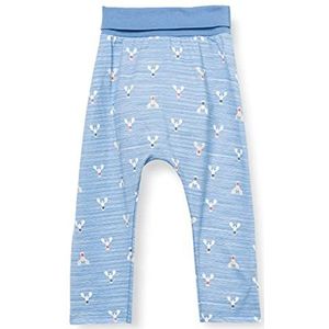 Sanetta Babybroek van gebreide stof, beige vrijetijdsbroek, ivoor, 56 cm