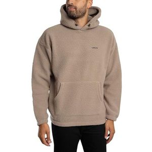 LEVI'S - Polar Overhead Hoodie - Bruin - Heren