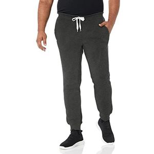 Southpole Active Basic Jogger Fleece Pants Joggingbroek voor heren, Heather Charcoal (Cargo), 3XL