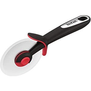 Tefal K20711 Ingenio kunststof pizzasnijder zwart/rood 30 cm - Afneembaar mes voor eenvoudige reiniging